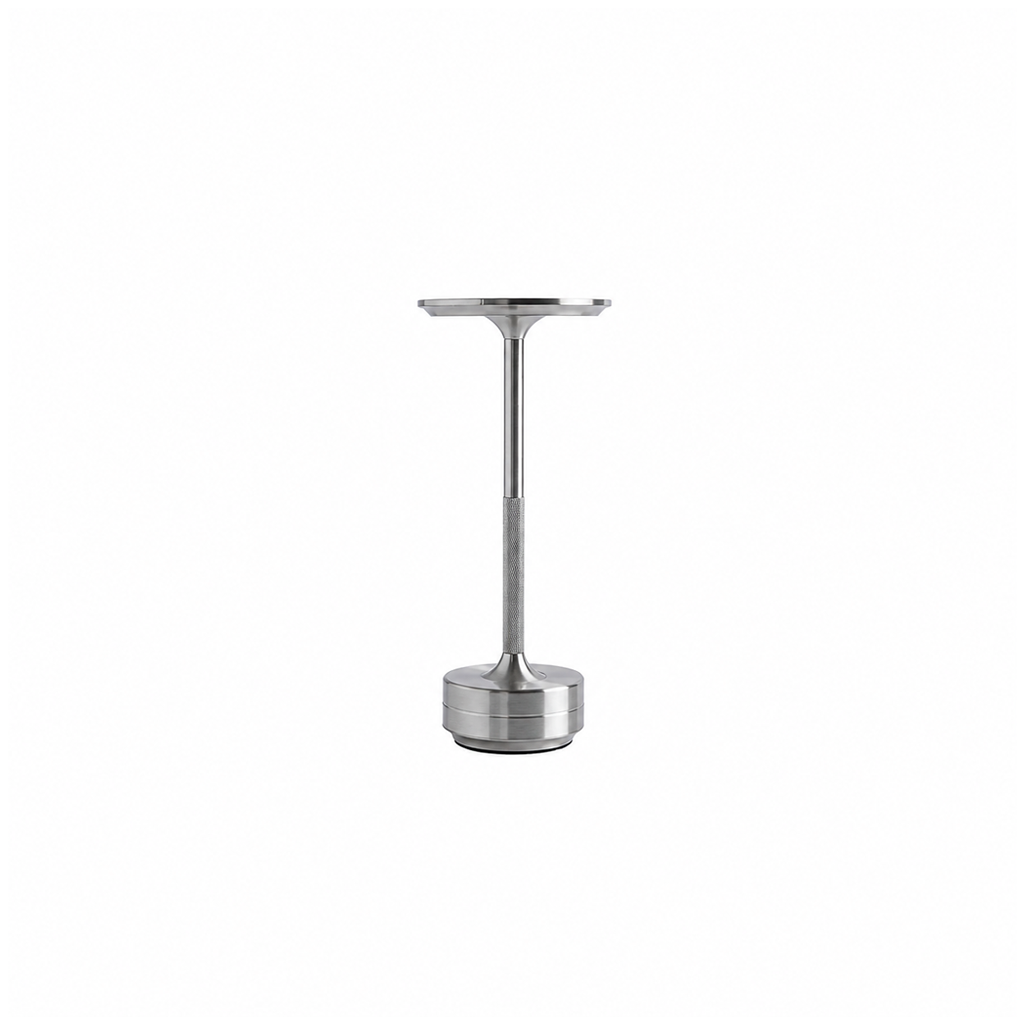 AURALIS Soléria, lampe de salon sans fil argentée