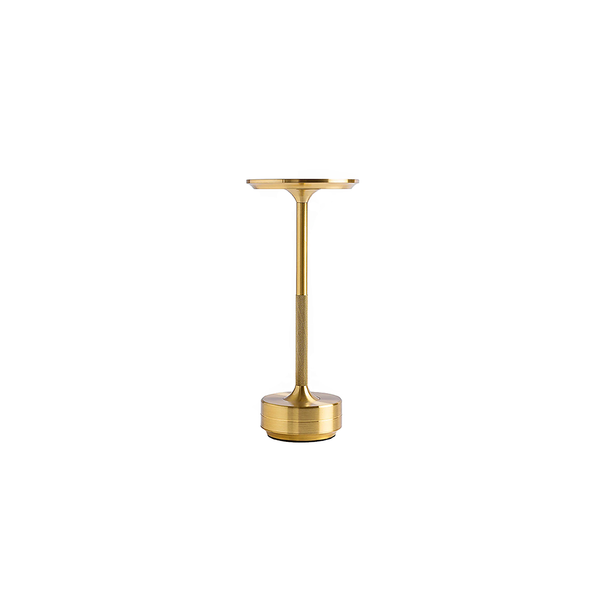 AURALIS Soléria, lampe de salon sans fil dorée