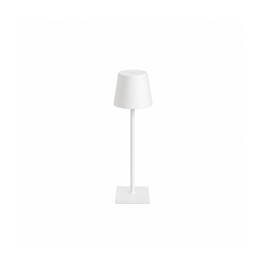 AURALIS Tilessa, lampe de salon sans fil blanche