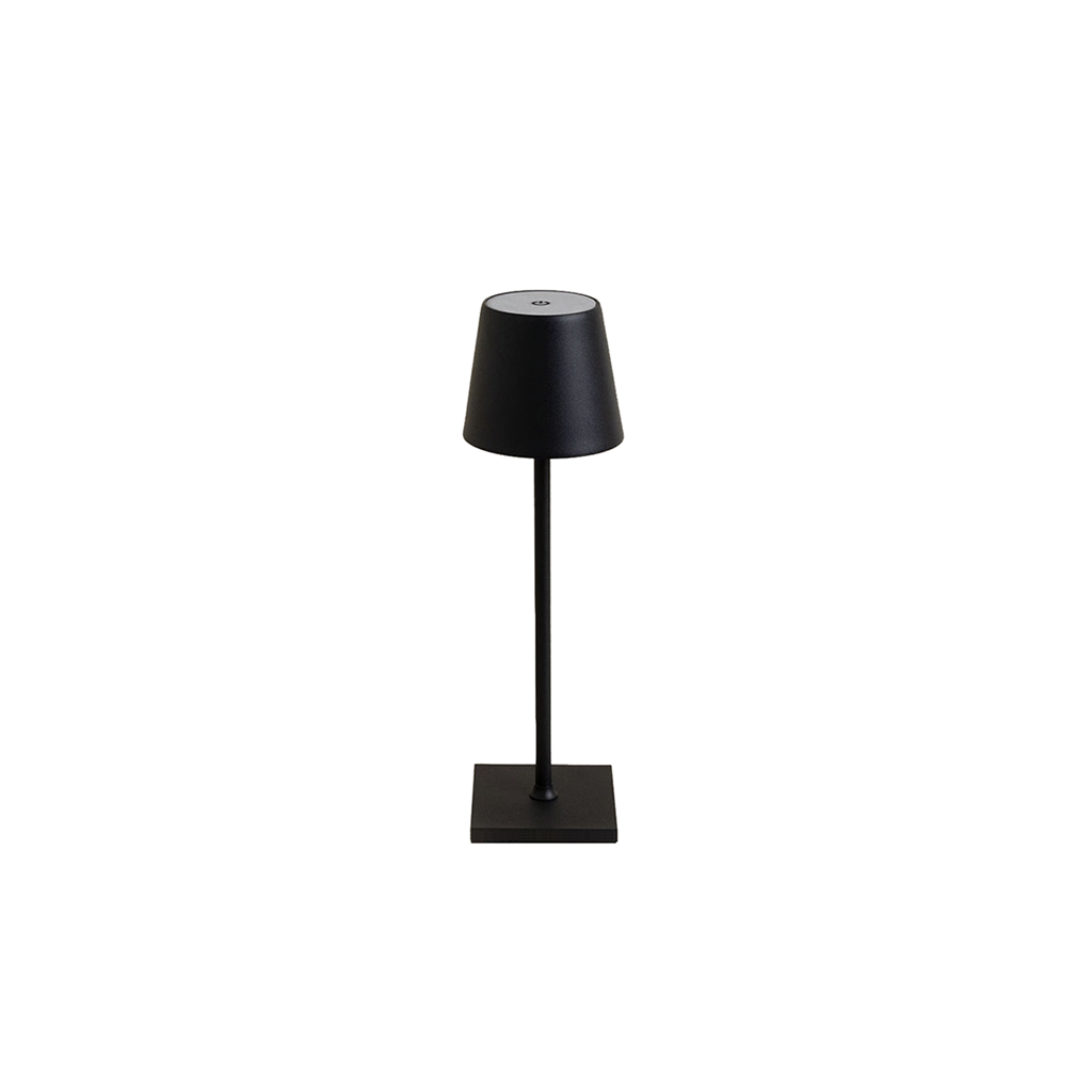 AURALIS Tilessa, lampe de salon sans fil noire