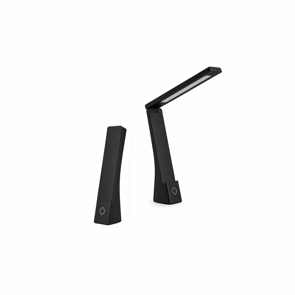 ELVORIA Axia, lampe de bureau sans fil noire