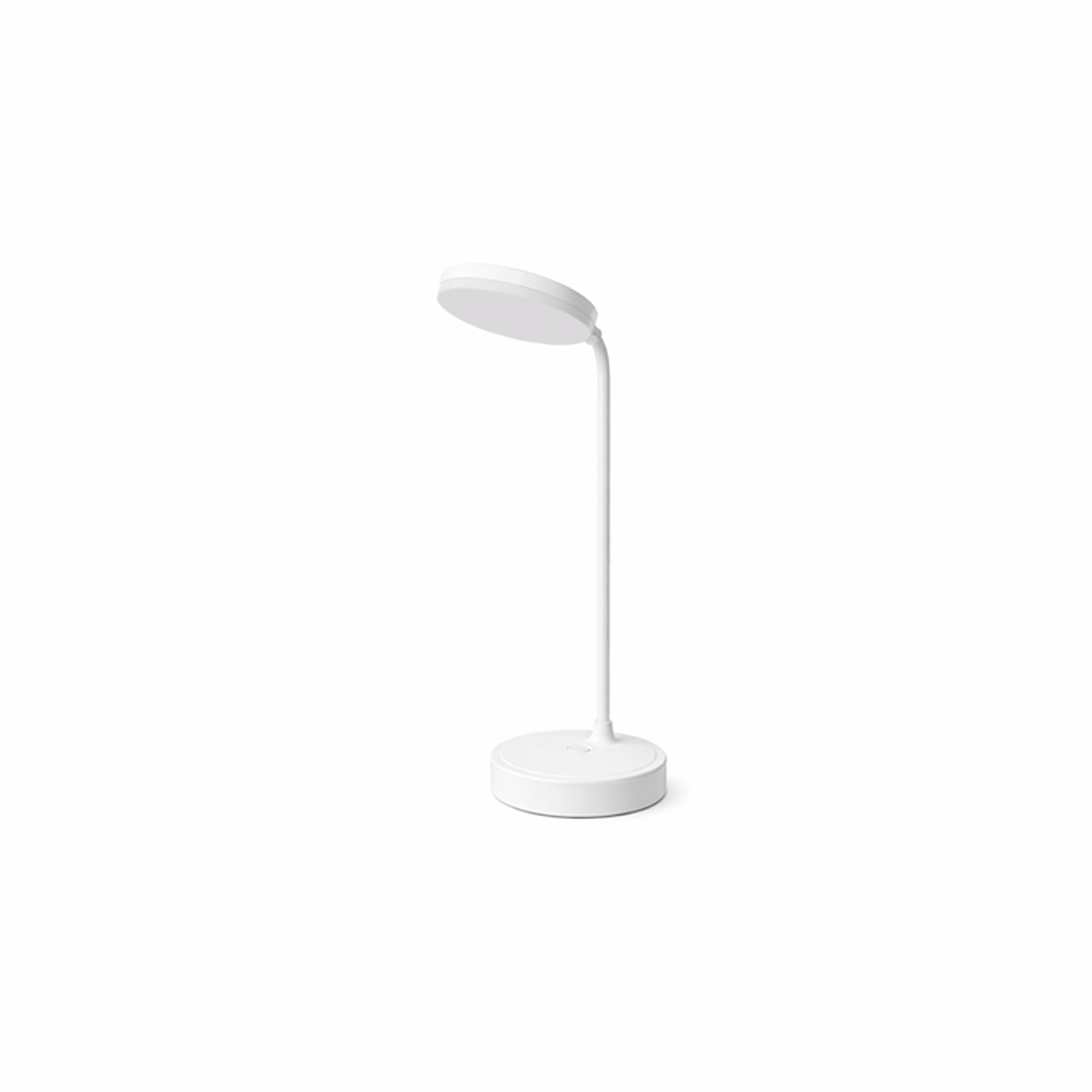 ELVORIA Ondra, lampe de bureau sans fil blanche