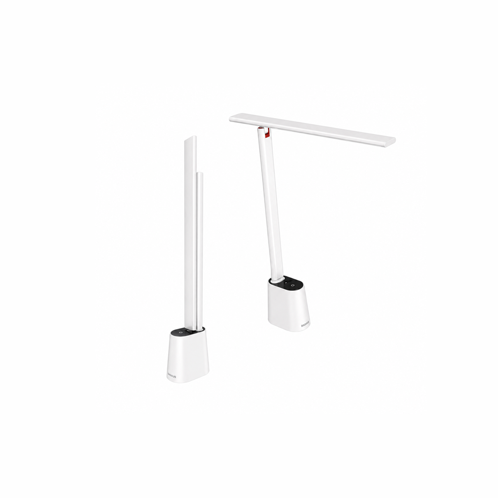 ELVORIA Tiltéa, lampe de bureau sans fil blanche
