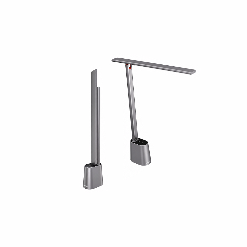 ELVORIA Tiltéa, lampe de bureau sans fil grise