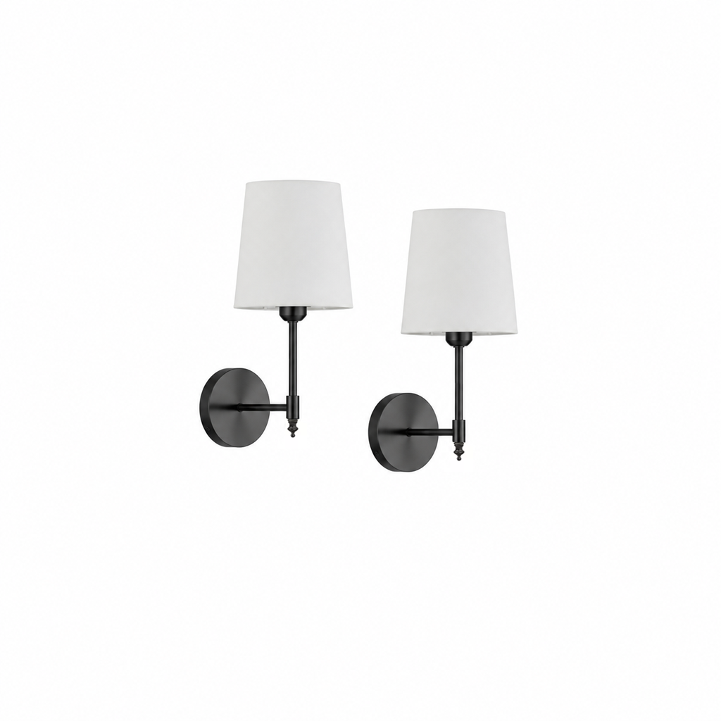 LUMERYA Cylon, lampe murale sans fil noire