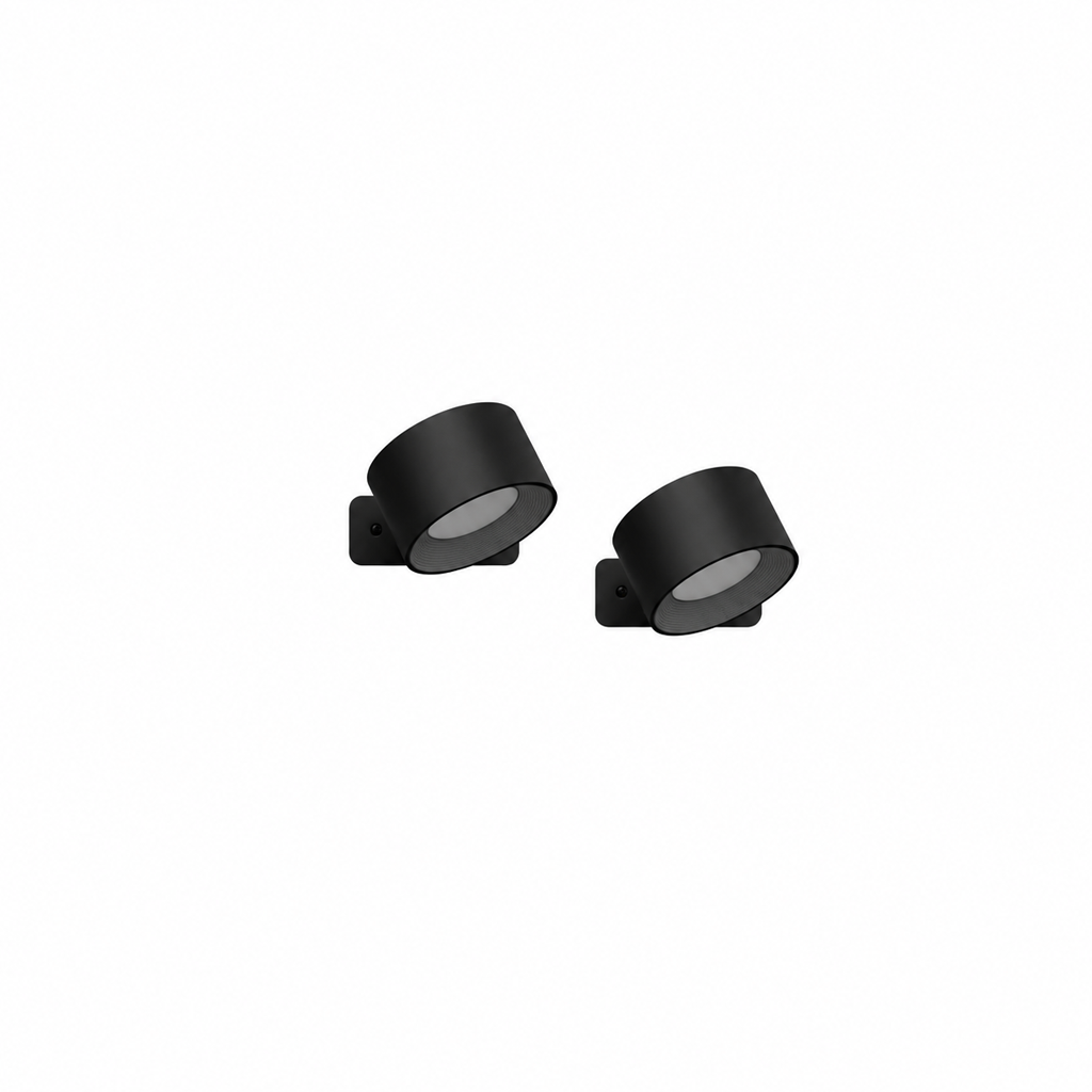 LUMERYA Orea, lampe murale sans fil noire