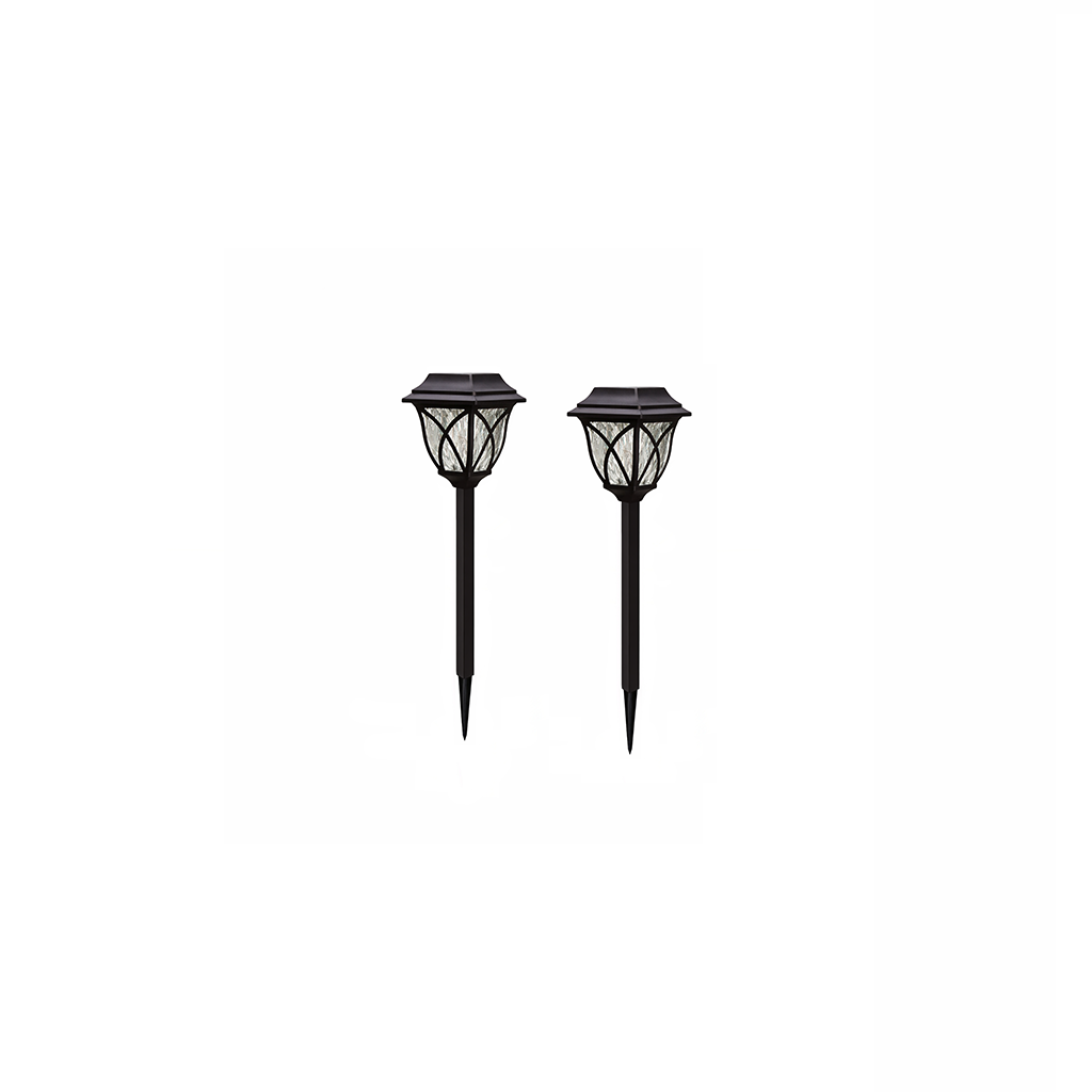 NÉORIS Elyra, lampe d'extérieur solaire sans fil noire