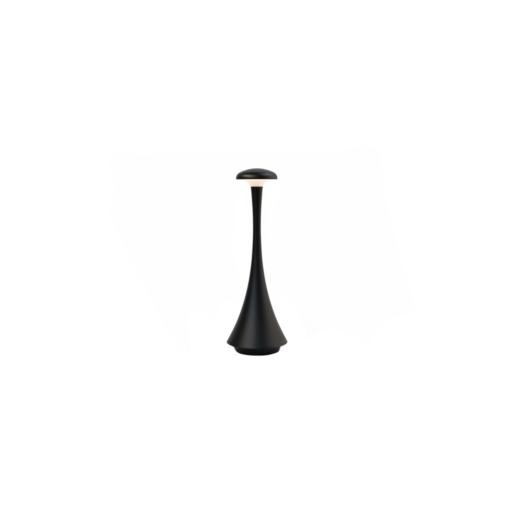 VELYN Elthia, lampe de chevet sans fil noire