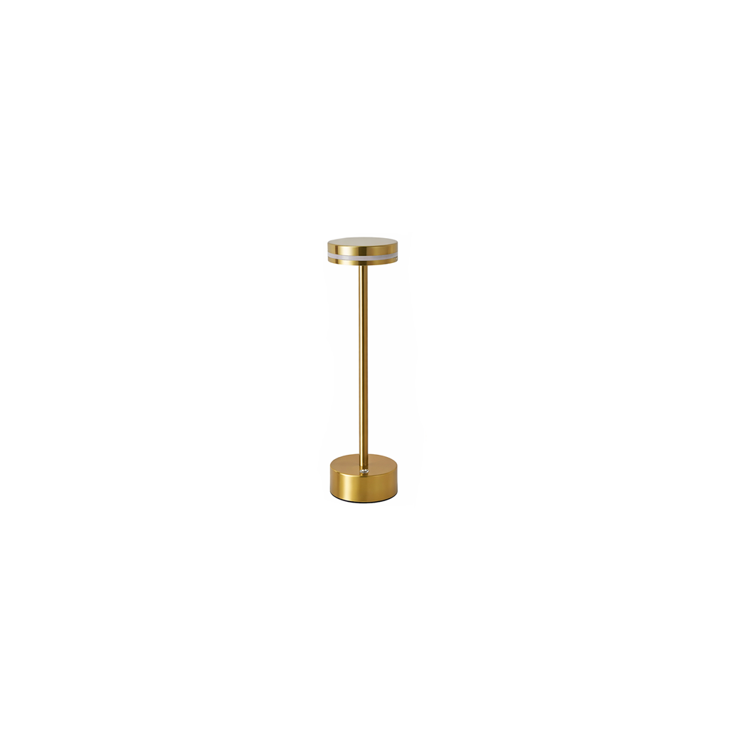 VELYN Noréa, lampe de chevet sans fil dorée