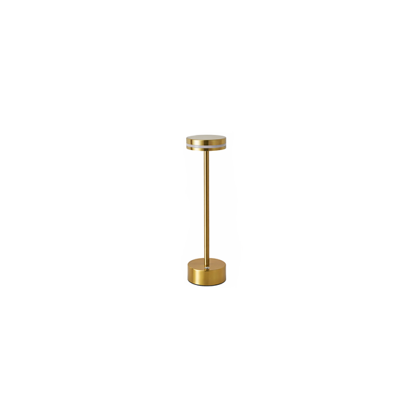 VELYN Noréa, lampe de chevet sans fil dorée