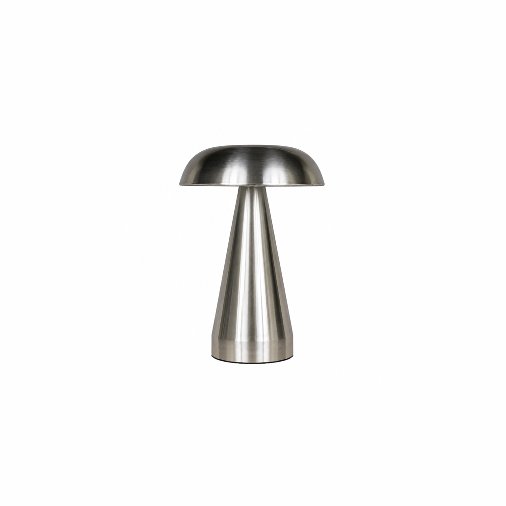 VELYN Sélith, lampe de chevet sans fil argentée